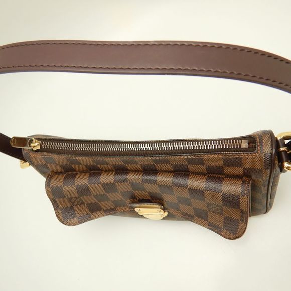 Louis Vuitton Damier Ravello GM Ebene Handbag Shoulder Bag Brown - Picture 6 of 8